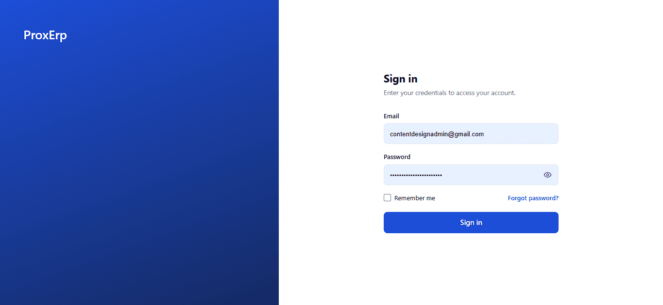 Super admin login: Separate sign-in for the platform owner who manages every organization.